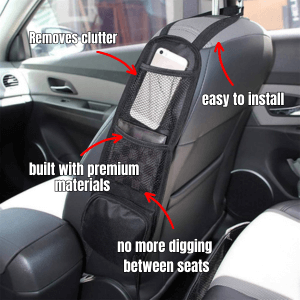 CruzeComfort™ Car Seat Side Organiser